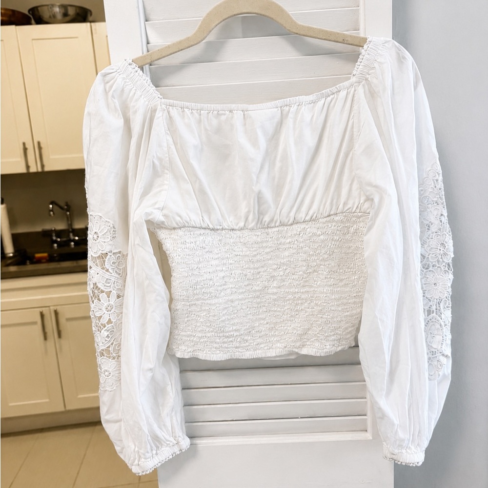 Farm Rio Lace Blouse - Picture 6 of 6
